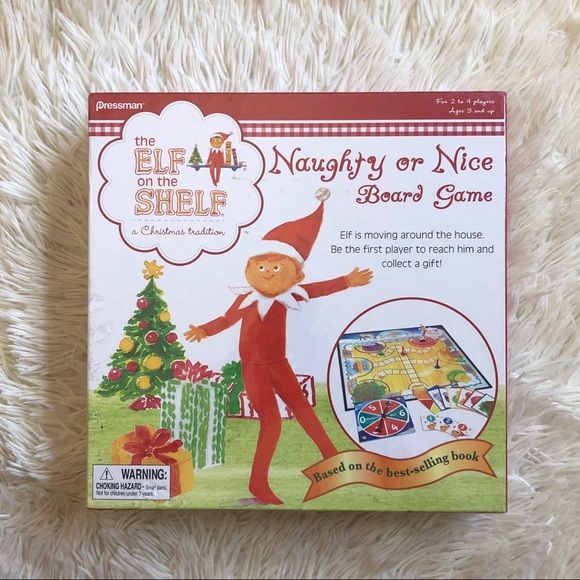 The Elf on the Shelf Other - The Elf On The Shelf Naughty Or Nice Board Game